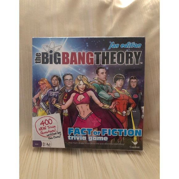 The Big Bang Theory Fan Edition Fact or Fiction Trivia Game Board Game Brand New - Picture 1 of 2